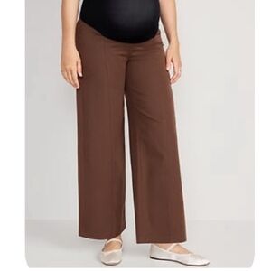 Old Navy maternity wide leg pants size small